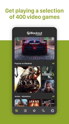 Blacknut by Gameloft Game Cloud Streaming Service screenshot 2