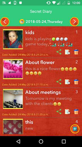 Diary With Lock : Secret Diary 5 تصوير الشاشة