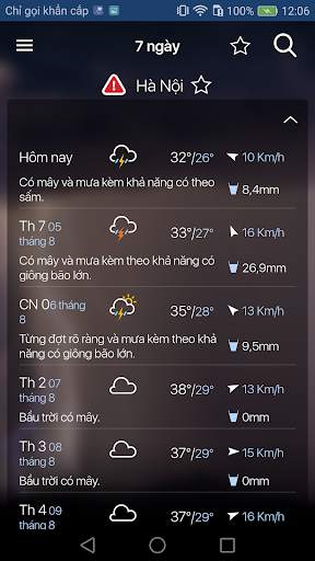 Freemeteo screenshot 3