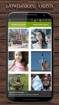 Video Downloader For Facebook screenshot 3