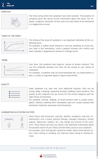 THE SPINE APP screenshot 7