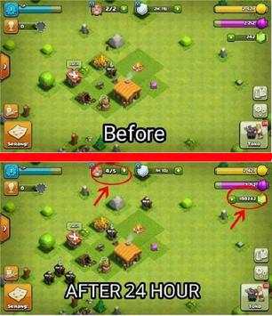 Hack Coc Gems,Unlimited Dark Elixir,Coins ||Prank! screenshot 1