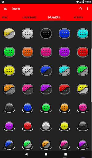 Colors Icon Pack 15 تصوير الشاشة