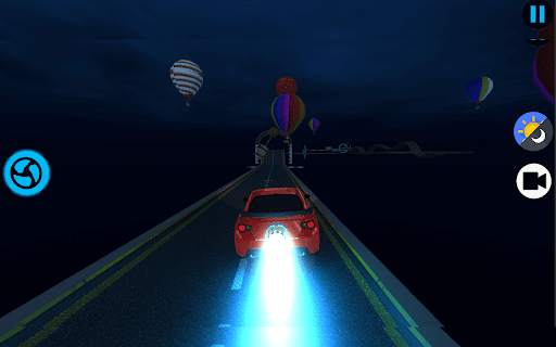 Jet Car Impossible Track Fast Driving screenshot 1