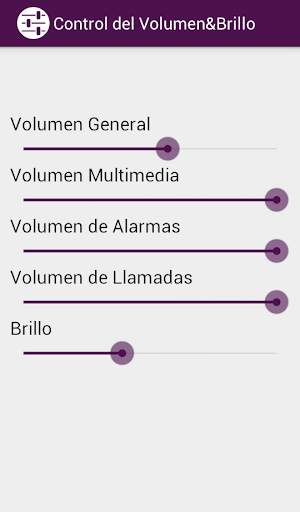 Control del Volumen & Brillo screenshot 1