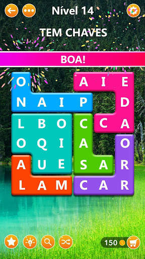 Word Blocks Puzzle - Jogos de palavras screenshot 2