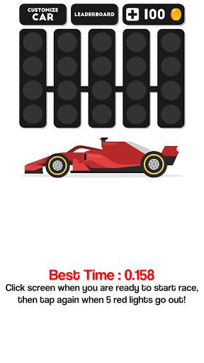Race Start Test Formula Reflex screenshot 1