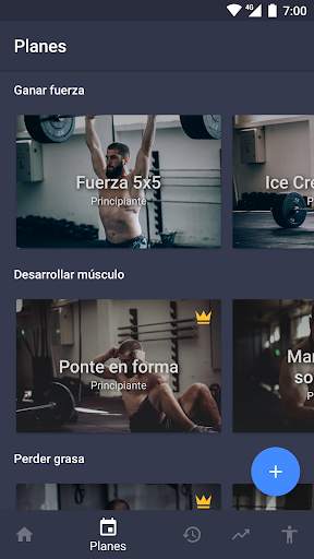 Rutinas de ejercicio gimnasio screenshot 1