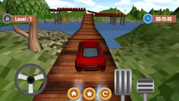 Parking Car Funny 3D screenshot 2
