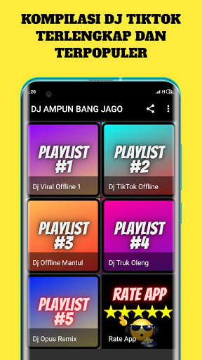 Dj Music TikTok - Ampun Bang Jago Remix screenshot 2