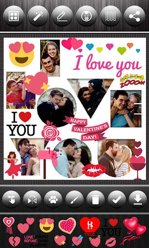 Valentine Day Photo Collage 2019 screenshot 4