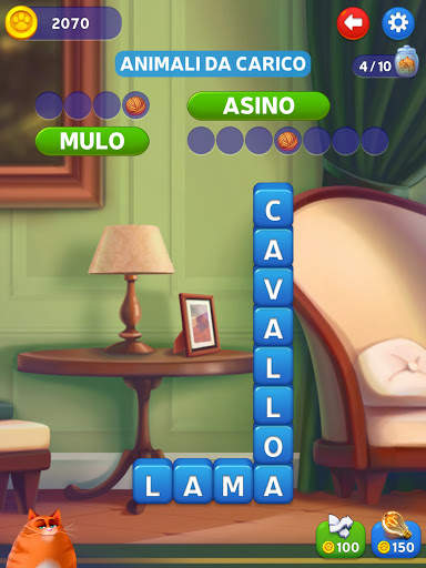 🔥Kitty Scramble: Pile di parole screenshot 11