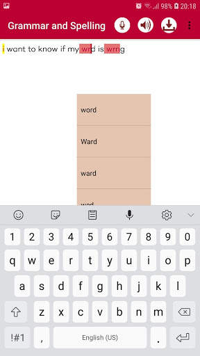 Correct My English скриншот 2