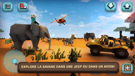 Safari Savane : Animaux Carrés screenshot 1