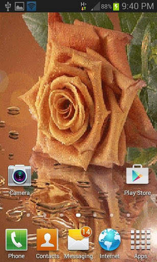 Chocolatey Rose Live Wallpaper screenshot 2