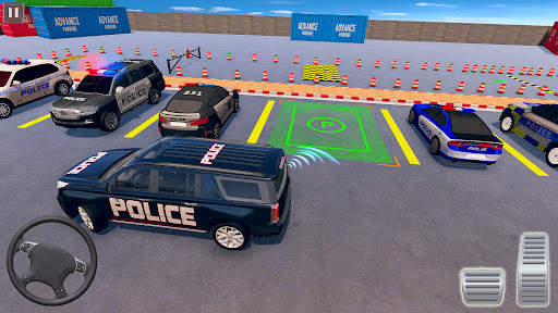 Modern Police Car Parking Game screenshot 6
