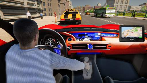 Taxi Driving 3D - Taxi Games screenshot 2