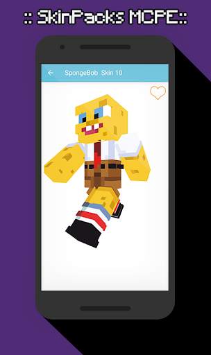 SkinPacks Sponge bob for Minecraft screenshot 3