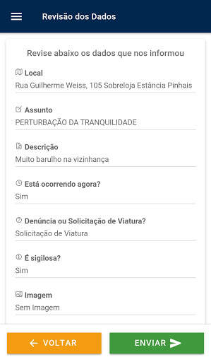 153 Cidadão screenshot 5