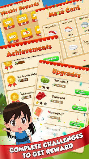 Sushi Restaurant Craze: Japanese Chef Cooking Game screenshot 3