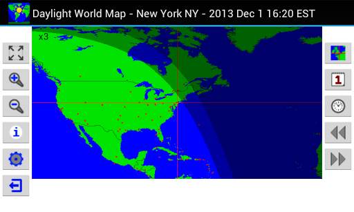 Daylight World Map screenshot 2