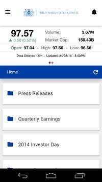 (PMI) IR Mobile Application screenshot 1