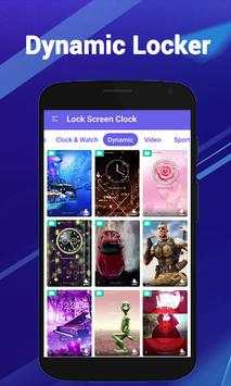 Lock Screen Clock 6 تصوير الشاشة