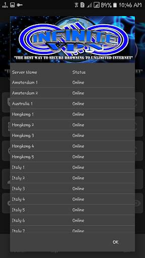 Infinite VPN screenshot 6
