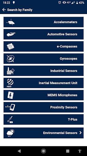 ST Sensors Finder screenshot 2