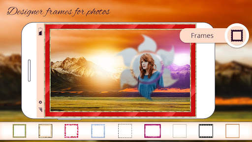 Sunset photo frames स्क्रीनशॉट 3