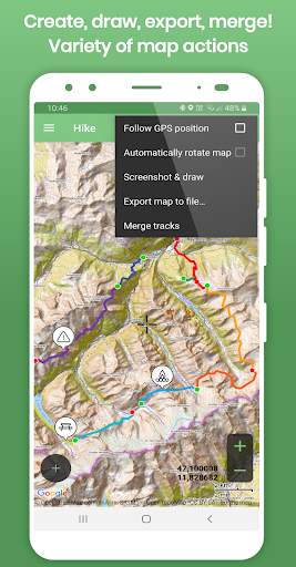 Tracklia: GPX, KML, KMZ & maps screenshot 6