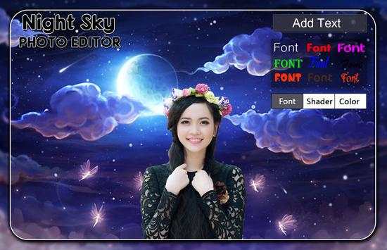 Night Sky Photo Editor screenshot 2