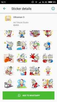 Sticker WhatsApp Ultraman screenshot 4