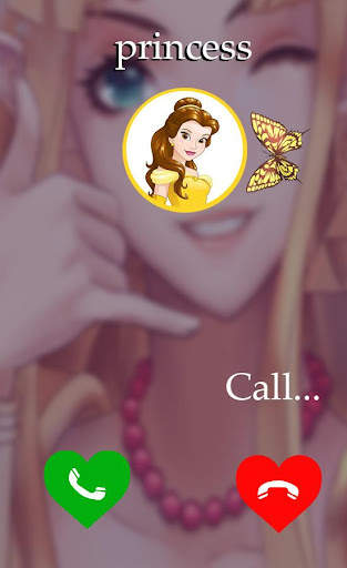 fake call princess prank Simulator screenshot 3