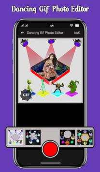Dancing Gif Photo Editor 5 تصوير الشاشة