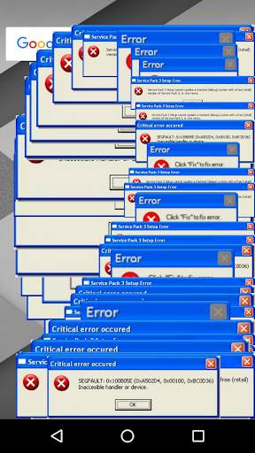 Windows XP Error screenshot 2