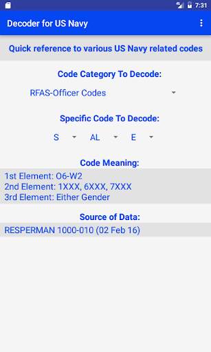 Decoder for US Navy screenshot 2