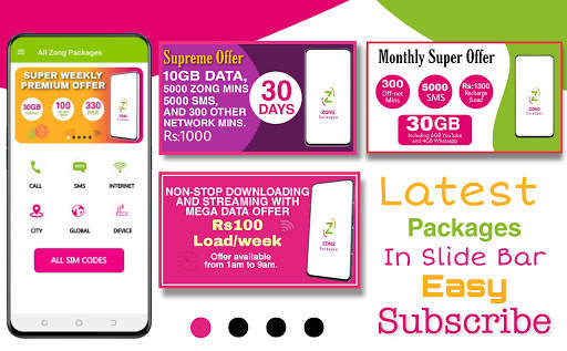 Zong Internet Packages 2023 screenshot 4