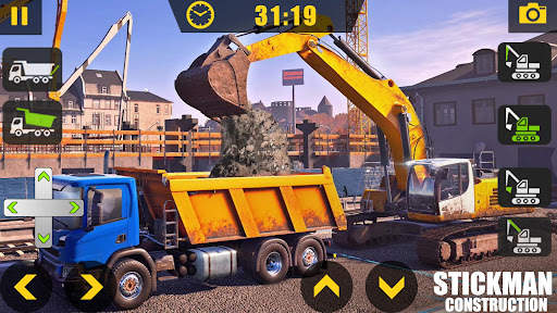 Stickman City Construction screenshot 5
