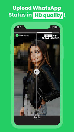 Clear Status - No Blur Status screenshot 1