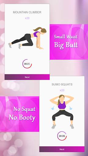 Hourglass Figure Workout: Small Waist Big Butt screenshot 3