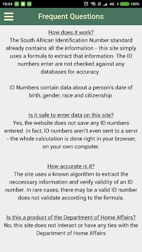 ID Checker SA - FREE screenshot 3
