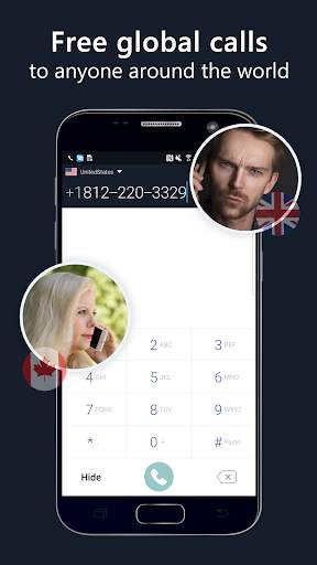 2nd phone number - free private call and texting screenshot 1