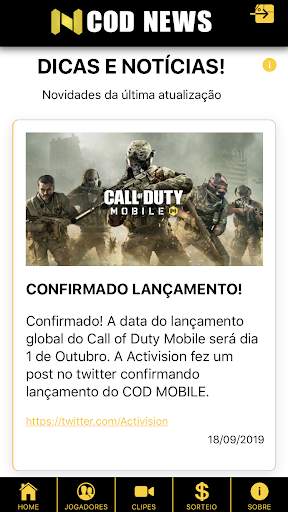 COD NEWS screenshot 2