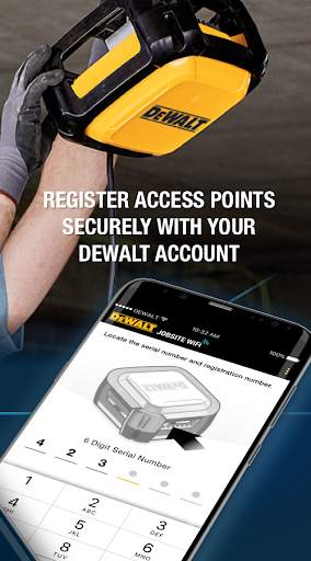 DEWALT WiFi screenshot 2