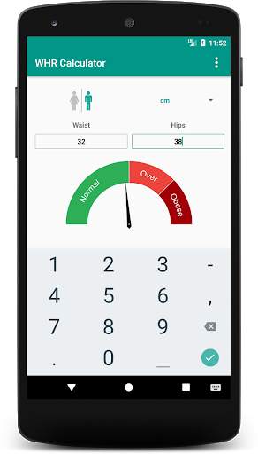 Waist To Hip Ratio Calculator: To Reduce Belly Fat screenshot 5