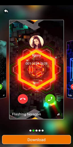 Call Screen:Color Call Screen Lite screenshot 4