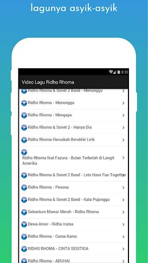 Video Lagu Ridho Rhoma screenshot 2