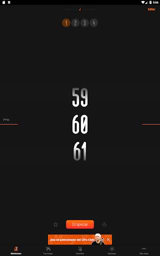 Metrónomo Cifra Club screenshot 7