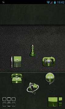 Green Ki Smart Launcher theme screenshot 2